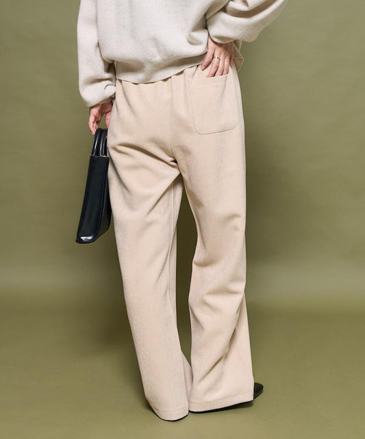 平紋燈芯絨休閒褲