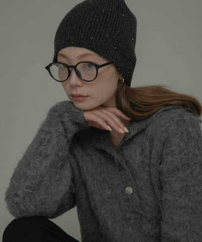 亮片金蔥針織帽