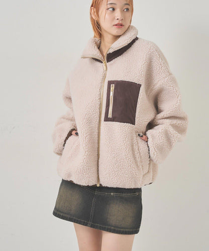 【WHO'S WHO gallery】羊羔絨飛行夾克