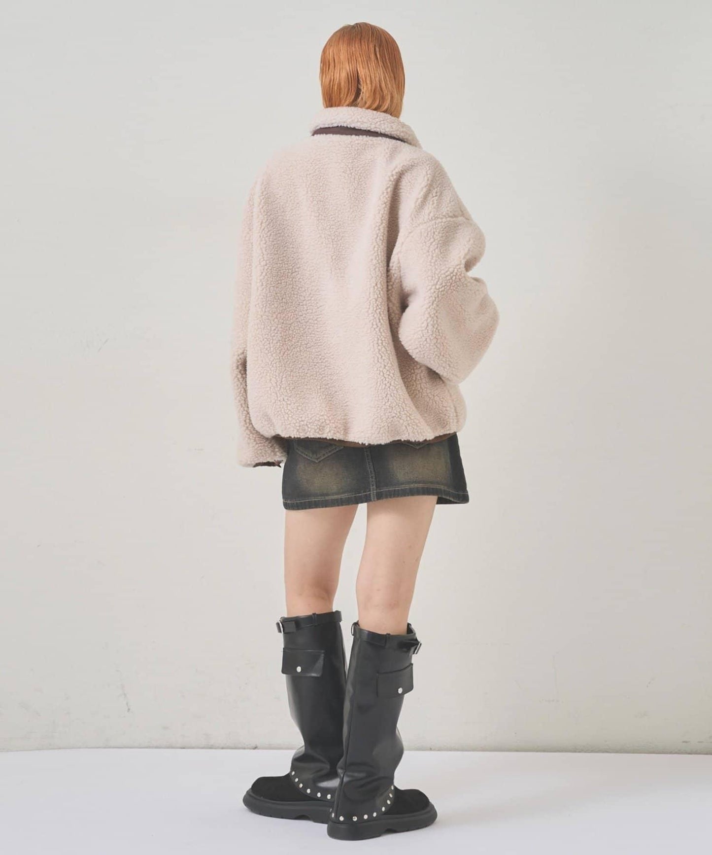 【WHO'S WHO gallery】羊羔絨飛行夾克