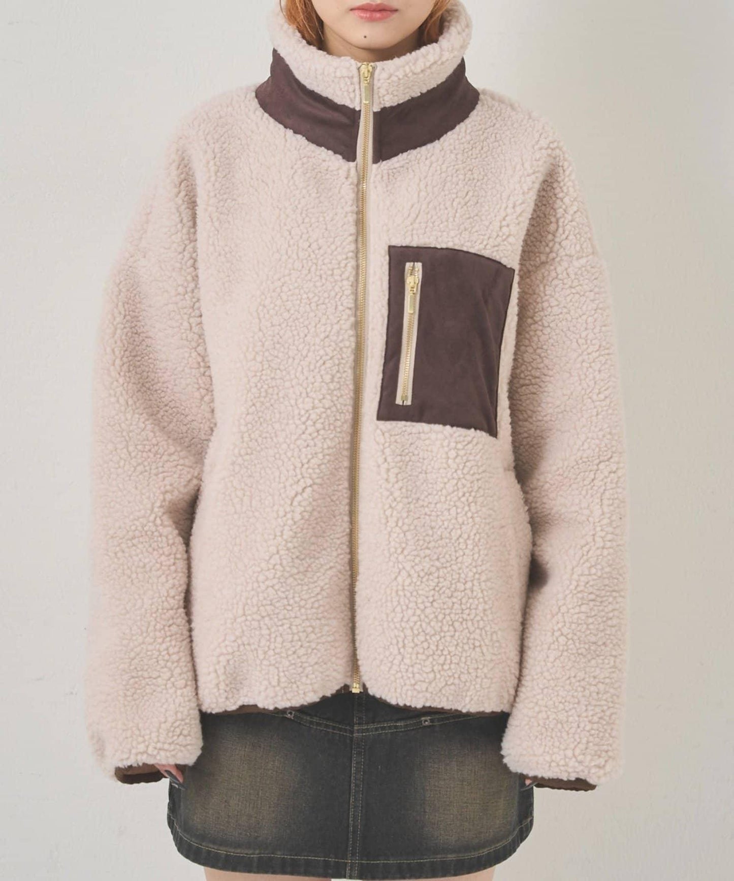 【WHO'S WHO gallery】羊羔絨飛行夾克