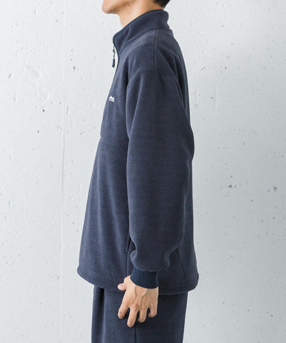 THOUSAND MILE×URBAN RESEARCH 針織抓絨半拉鍊套頭衫