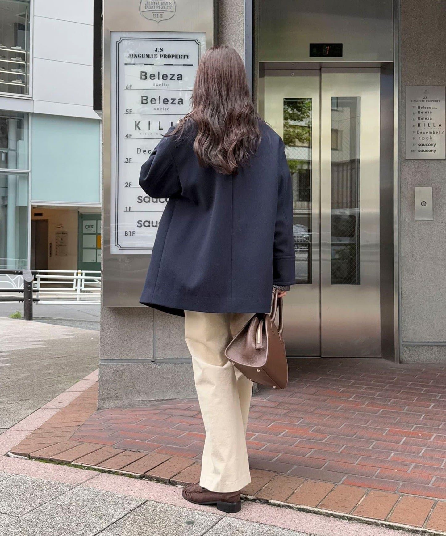 燈芯絨直筒褲
