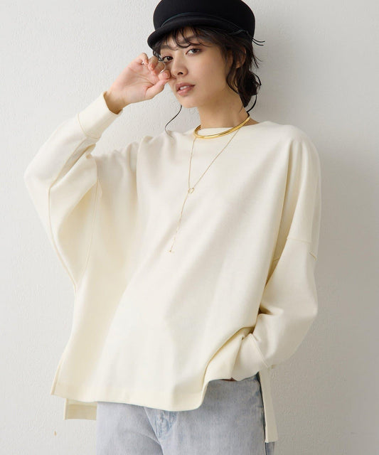 壓縮順滑寬鬆套頭衫