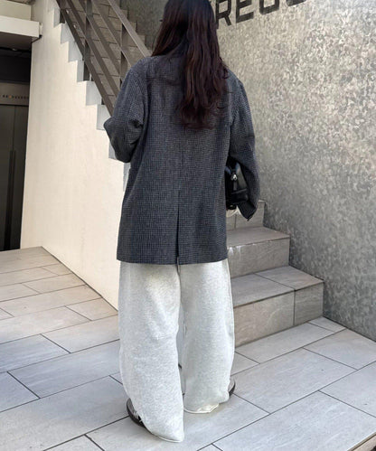 單點標誌刺繡衛褲