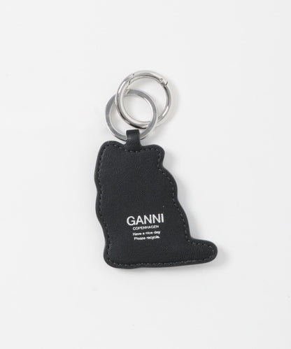 GANNI 貓咪鑰匙扣