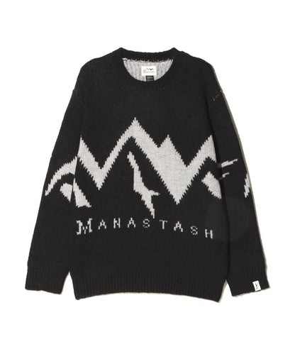 MANASTASH/LOGO針織衫