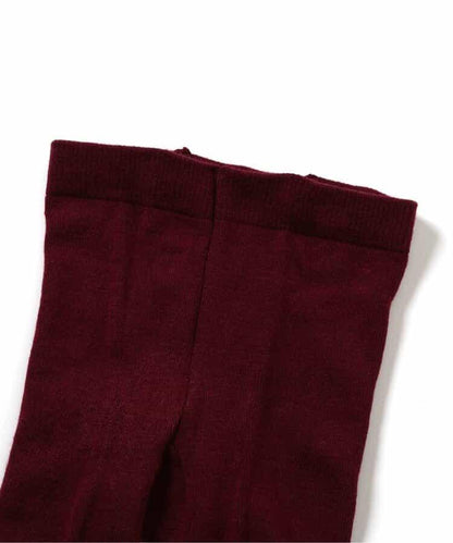 側邊蝴蝶結圖案高腰連褲襪