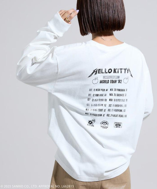 搖滾風格 'HELLO KITTY' 巡演長袖T恤