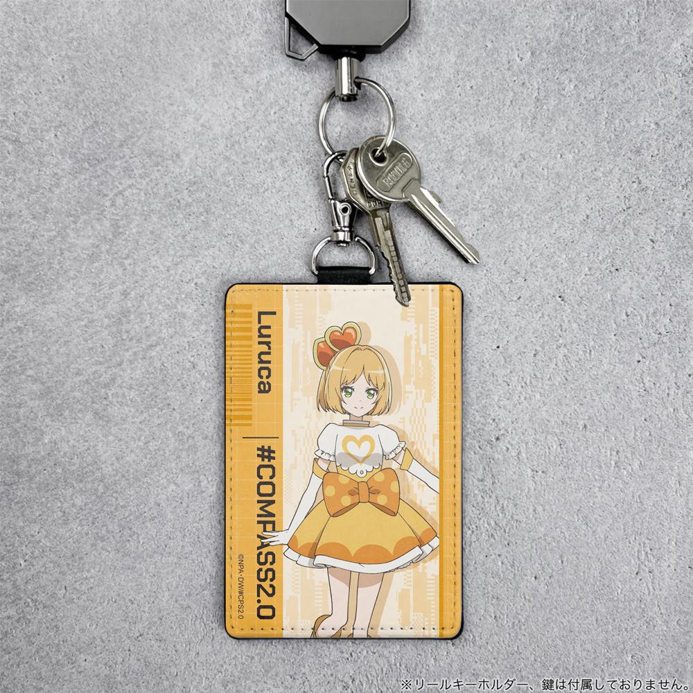 #COMPASS 2.0 戰鬥機理解析系統 露露卡 卡套（帶掛鉤）