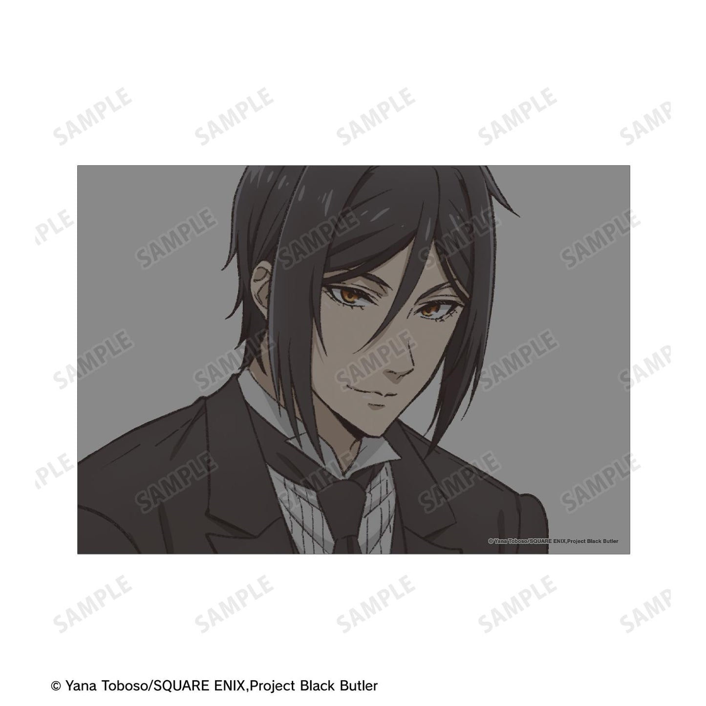 《黑執事》-寄宿學校篇-新繪塞巴斯蒂安·米卡艾利斯A5插畫卡