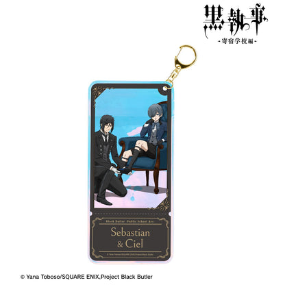 《黑執事》-寄宿學校篇-新繪製 塞巴斯蒂安&夏爾 極光票夾