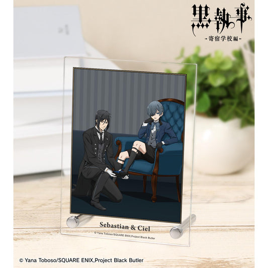 《黑執事》 -寄宿學校篇- 新繪製 塞巴斯蒂安&夏爾 A6亞克力板