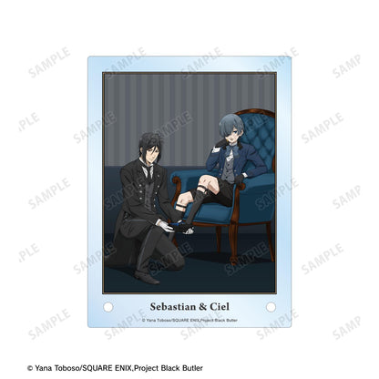 《黑執事》 -寄宿學校篇- 新繪製 塞巴斯蒂安&夏爾 A6亞克力板