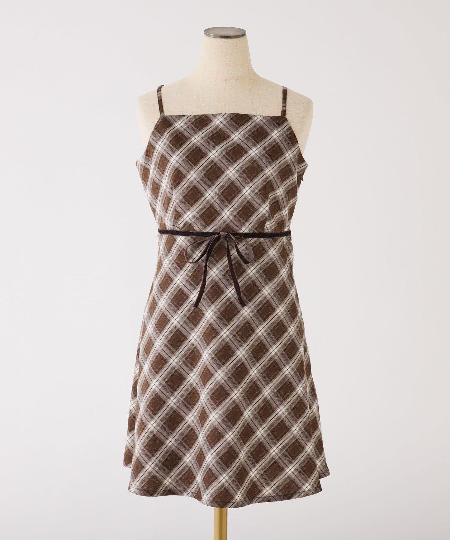 【套裝優惠活動商品】後背繫帶蕾絲吊帶連衣裙