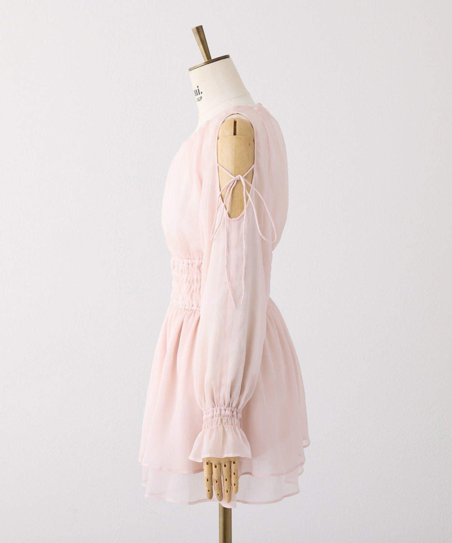 【套裝優惠商品】露肩褶皺長款上衣