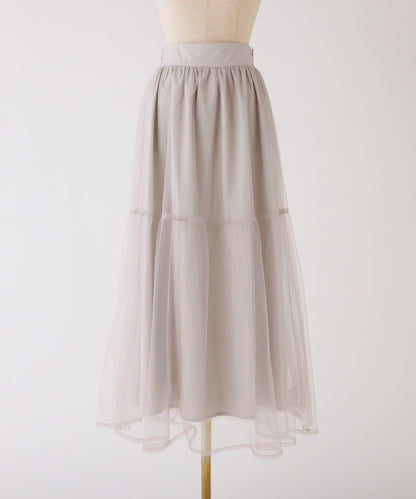 【套裝優惠商品】網紗長裙