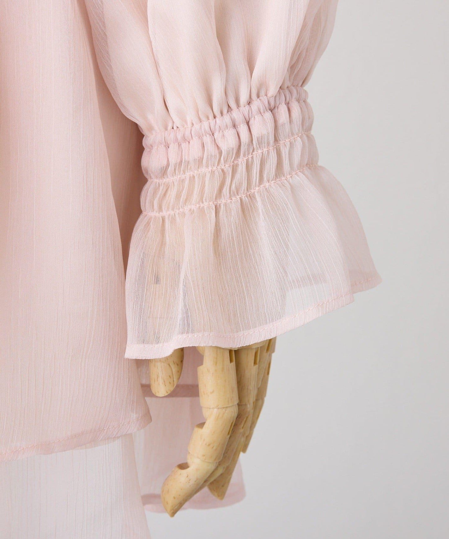 【套裝優惠商品】露肩褶皺長款上衣