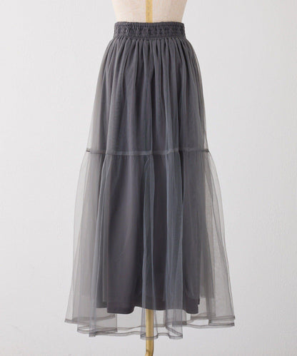 【套裝優惠商品】網紗長裙