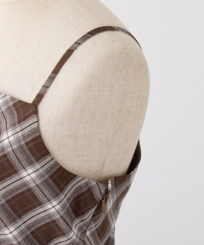 【套裝優惠活動商品】後背繫帶蕾絲吊帶連衣裙