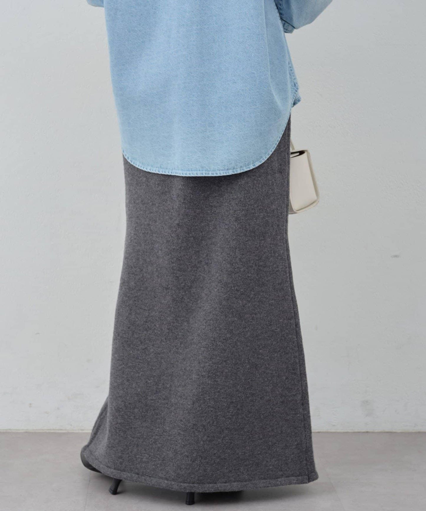 【可成套搭配】美利奴羊毛針織半身裙