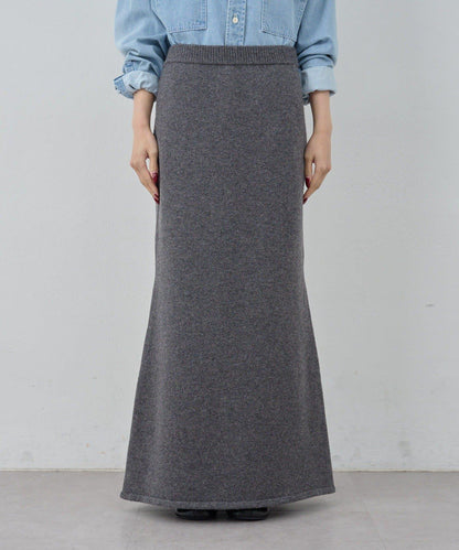 【可成套搭配】美利奴羊毛針織半身裙