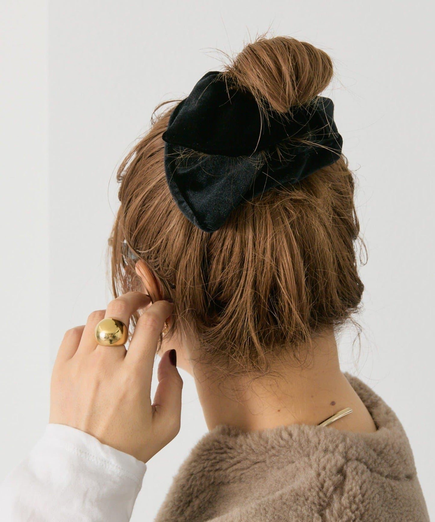 【@noricorico102企畫】方形天鵝絨髮圈