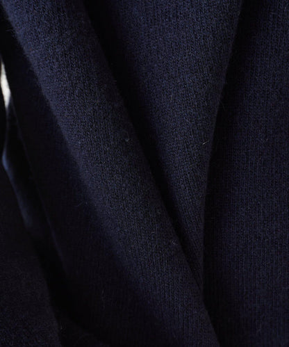 【Drawing Numbers】接結寬鬆高領針織衫