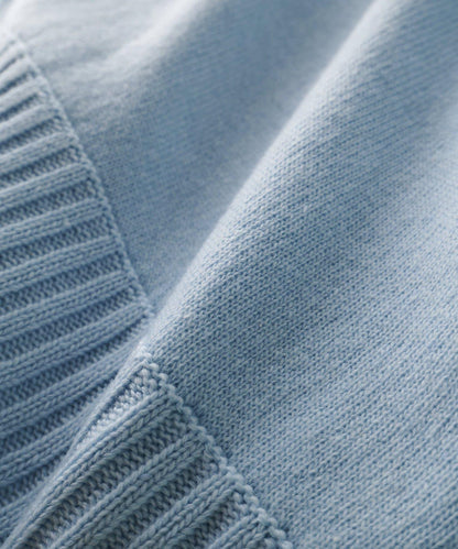 【Drawing Numbers】接結寬鬆高領針織衫