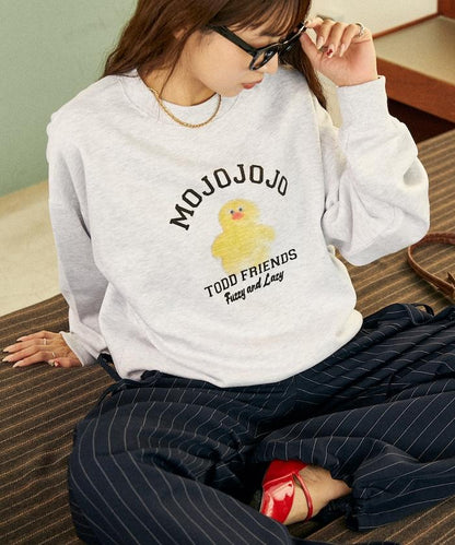 mojojojo 學院風植絨衛衣