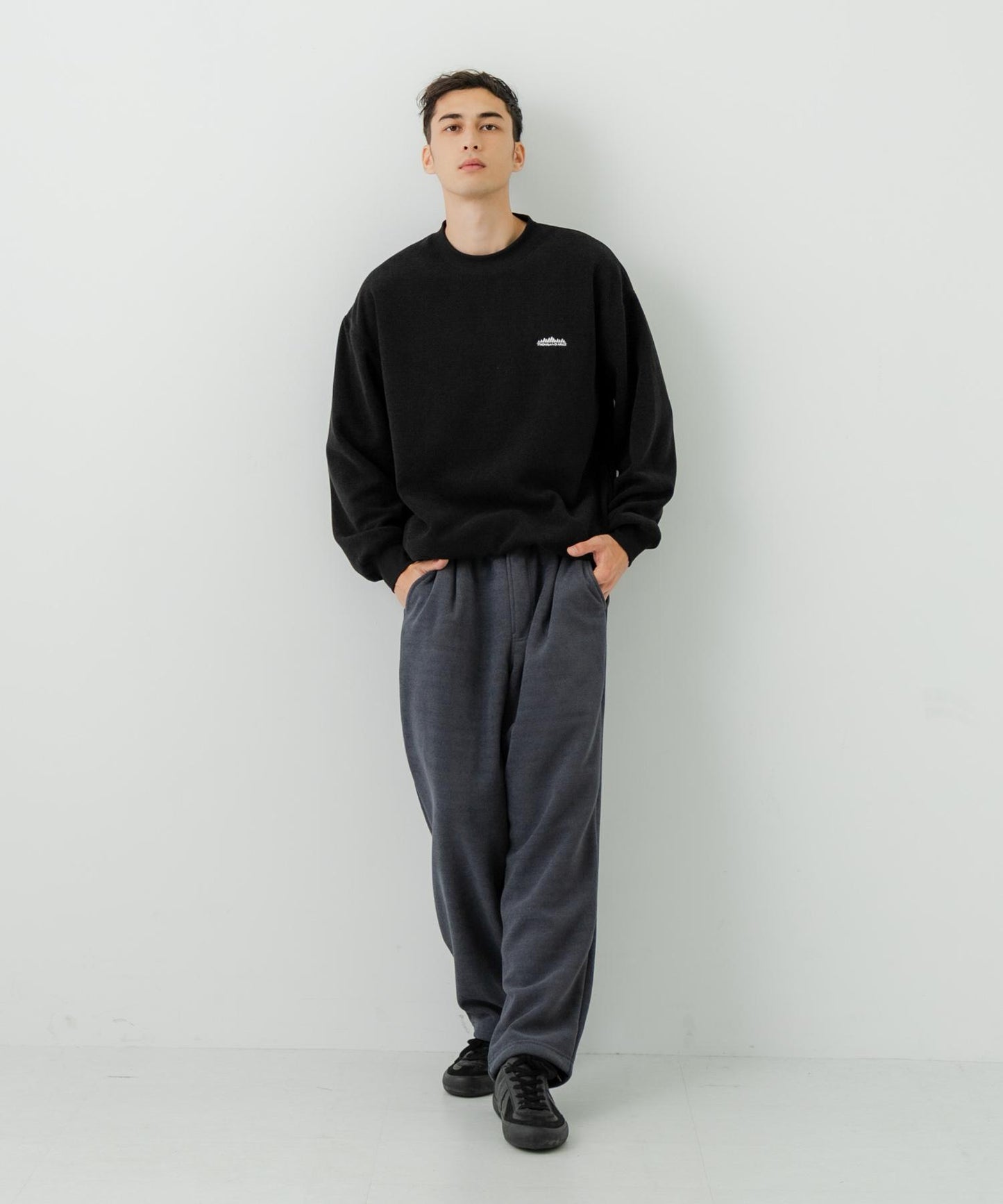 『聯名』THOUSAND MILE×URBAN RESEARCH 針織抓絨長褲