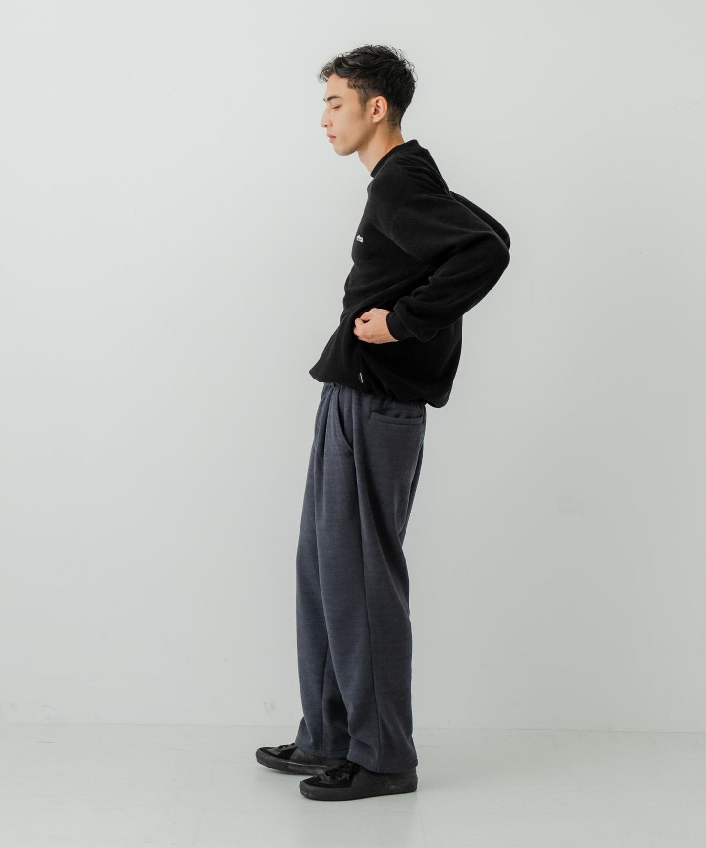 『聯名』THOUSAND MILE×URBAN RESEARCH 針織抓絨圓領套頭衫