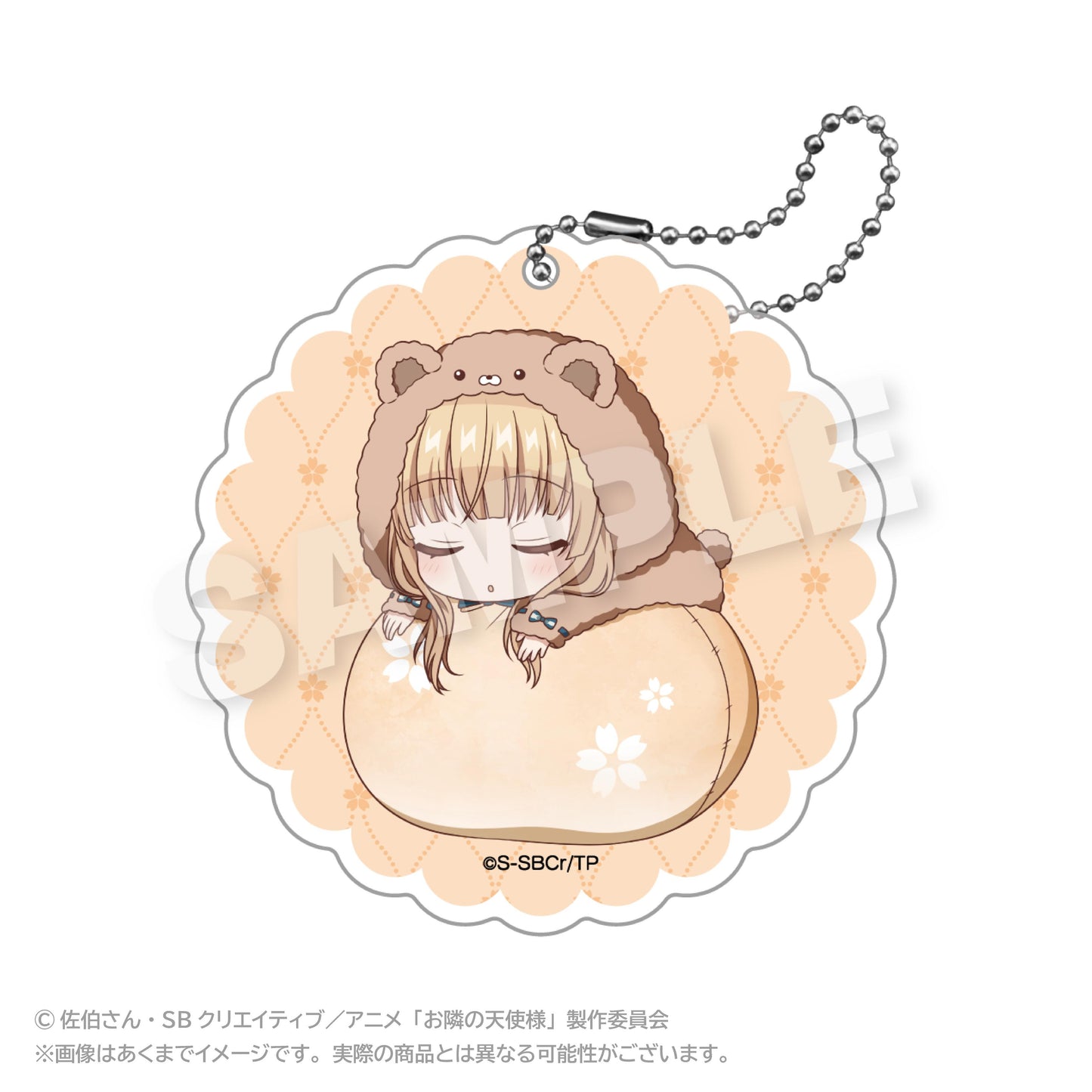 《關於我在無意間被隔壁的天使變成廢柴這件事》2_ふわみん亞克力鑰匙扣 著偶裝ver.