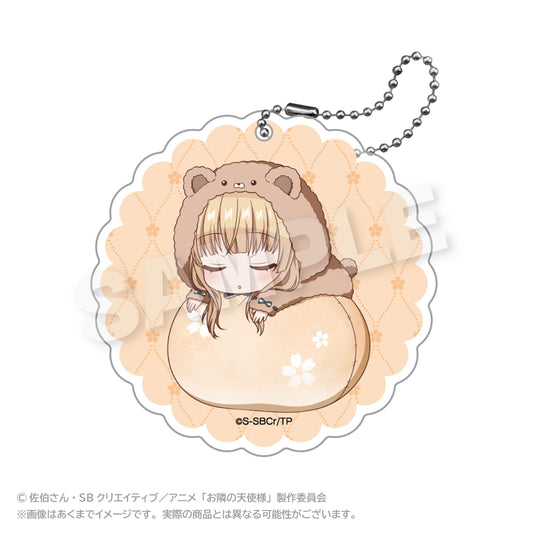 《關於我在無意間被隔壁的天使變成廢柴這件事》2_ふわみん亞克力鑰匙扣 著偶裝ver.