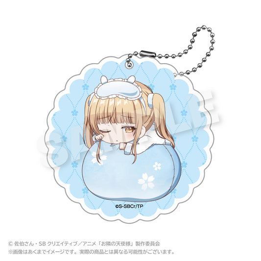 《關於我在無意間被隔壁的天使變成廢柴這件事》2_ふわみん亞克力鑰匙扣 居家服ver.