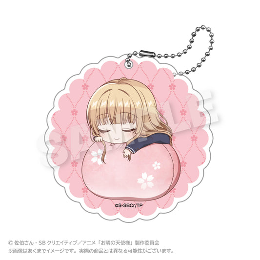 《關於我在無意間被隔壁的天使變成廢柴這件事》2_ふわみん亞克力鑰匙扣 制服版