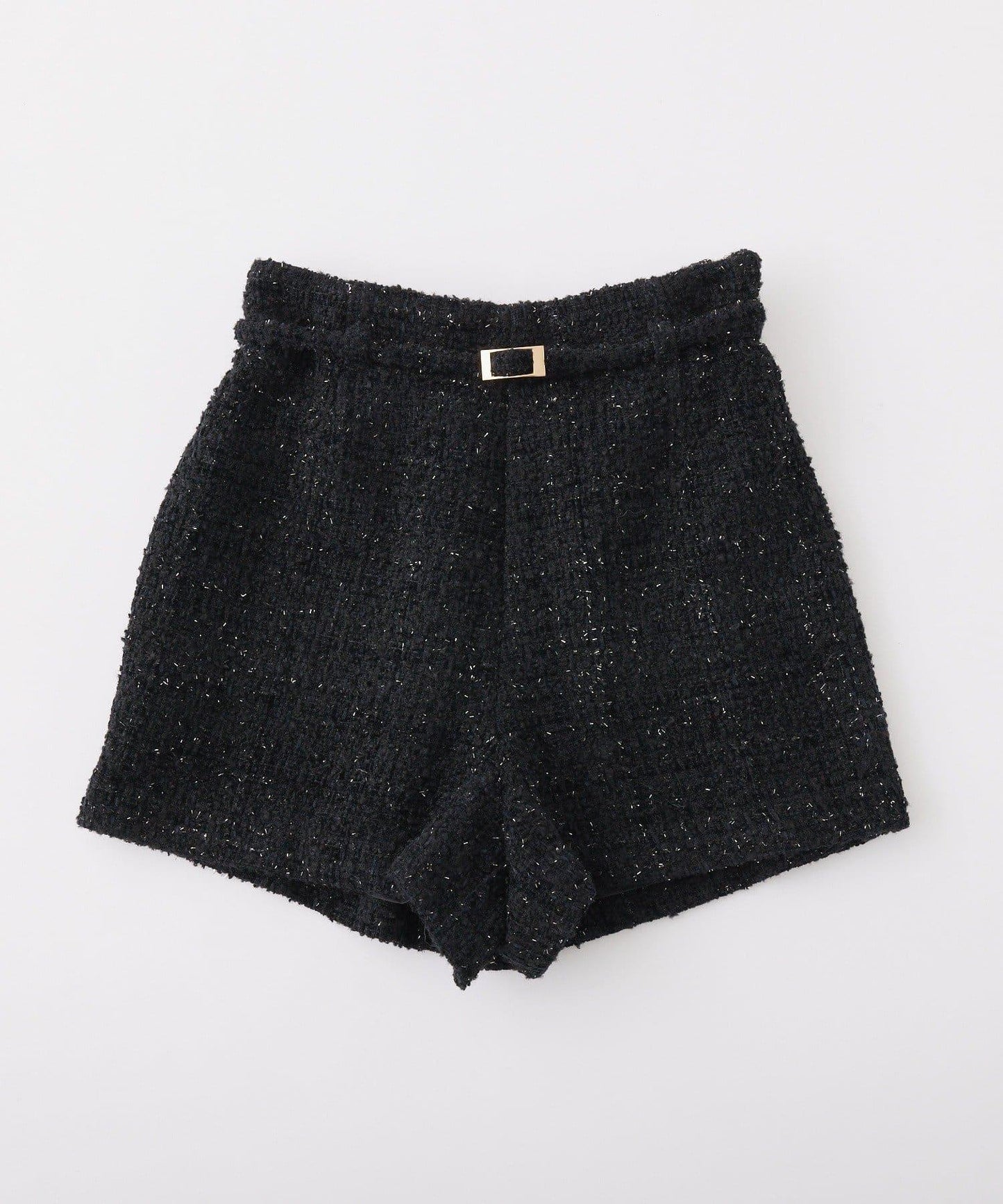 配腰帶休閒短褲