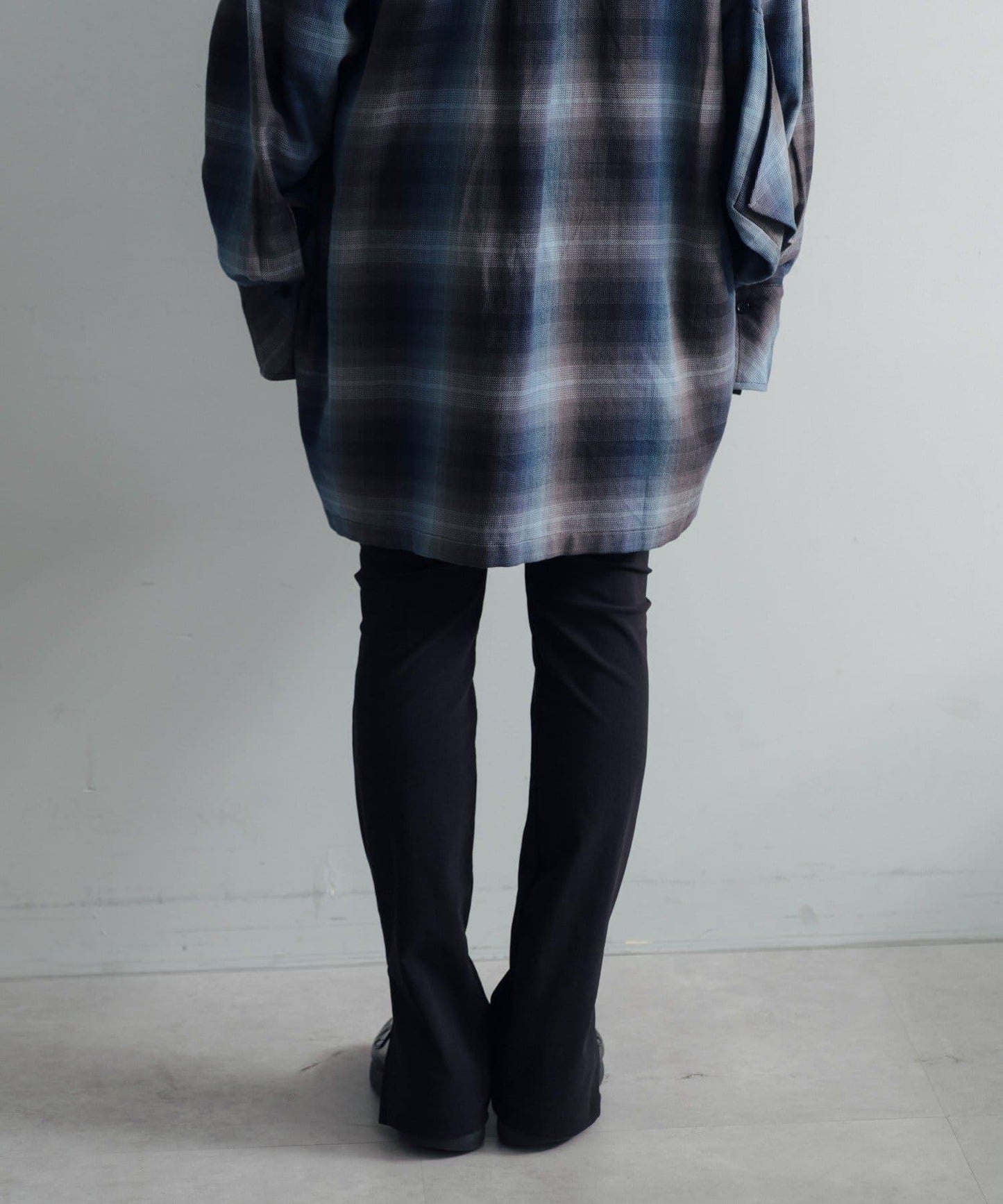 羅紋開叉針織褲