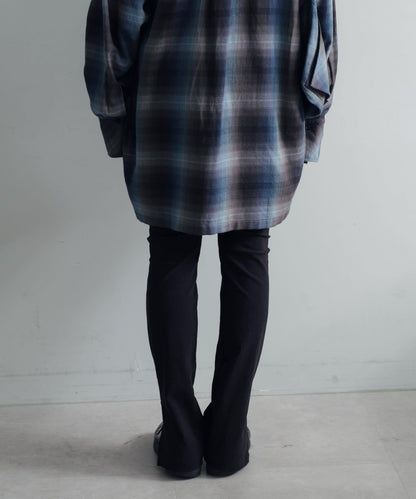 羅紋開叉針織褲