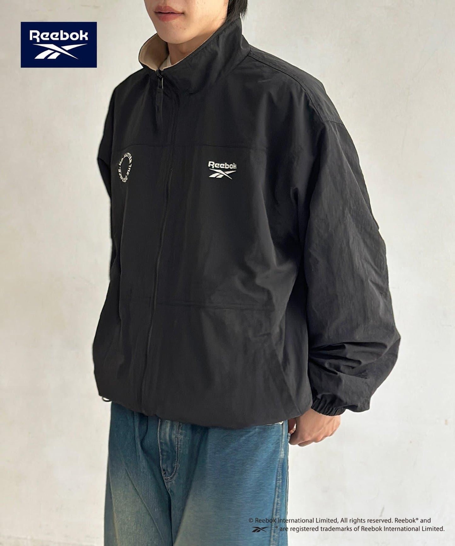 【Reebok】可雙面穿夾克