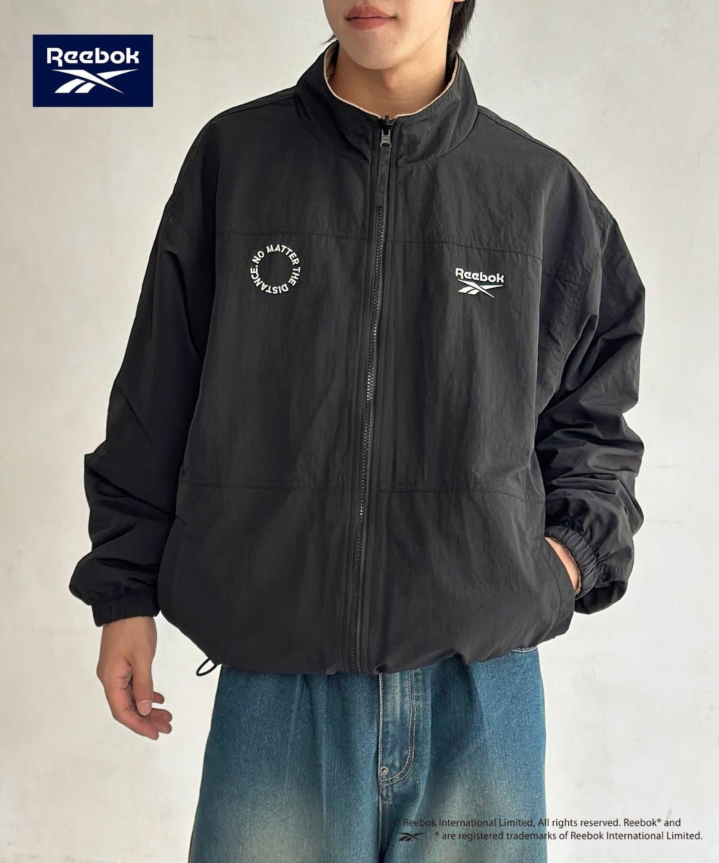 【Reebok】可雙面穿夾克