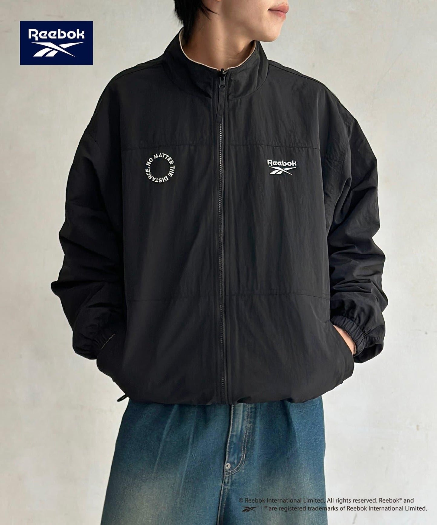 【Reebok】可雙面穿夾克