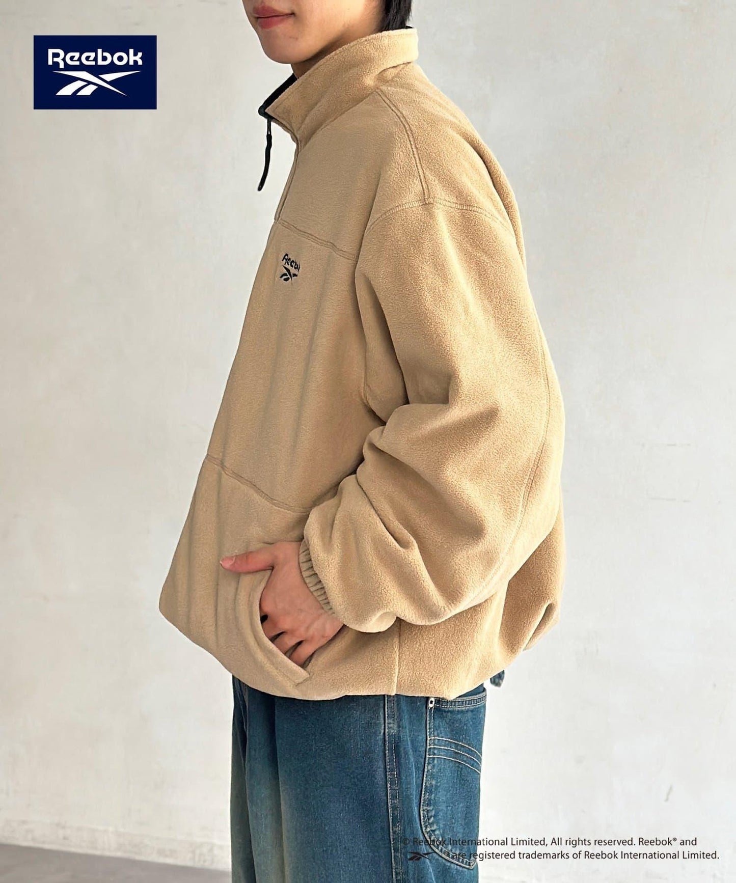 【Reebok】可雙面穿夾克