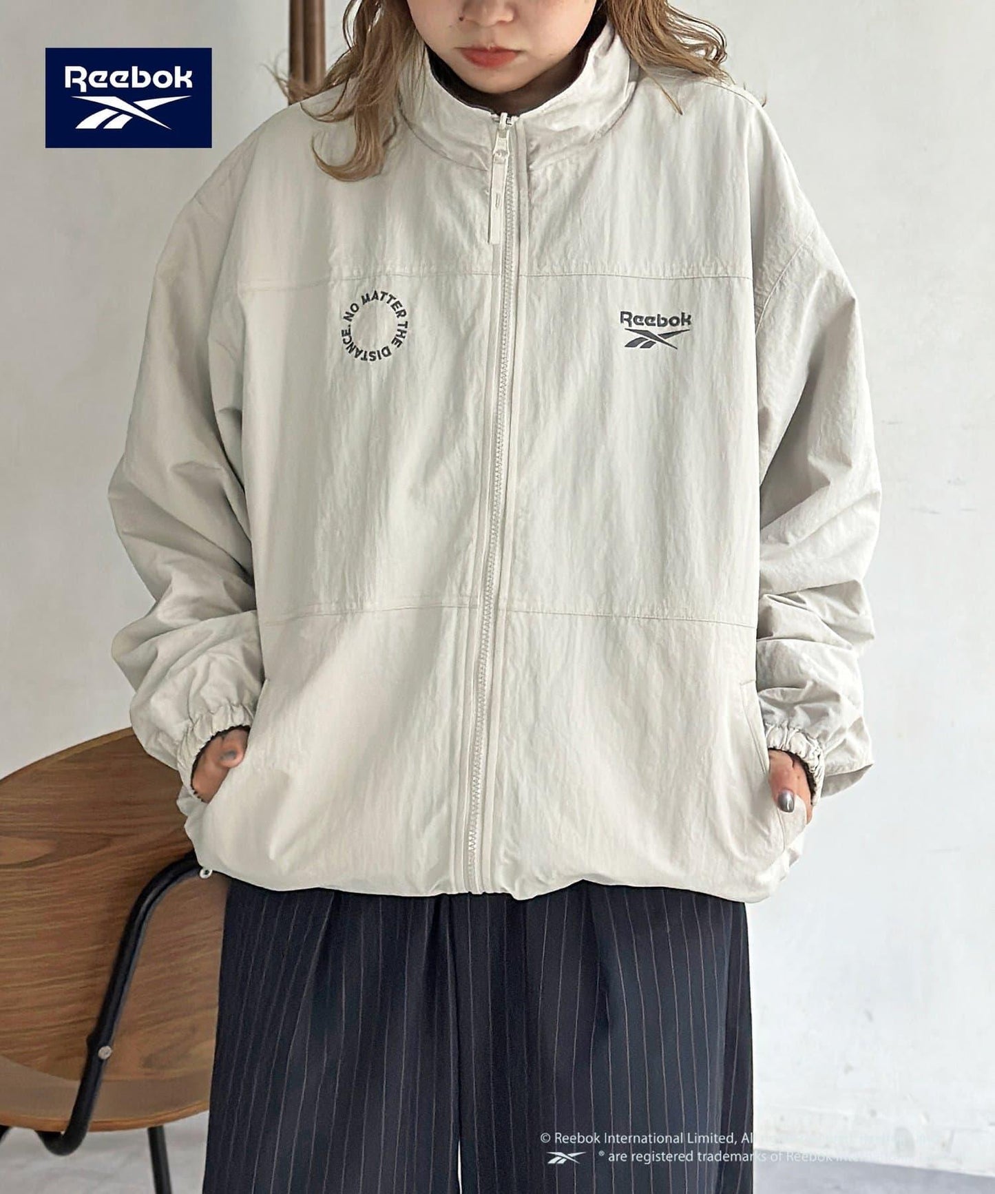 【Reebok】可雙面穿夾克