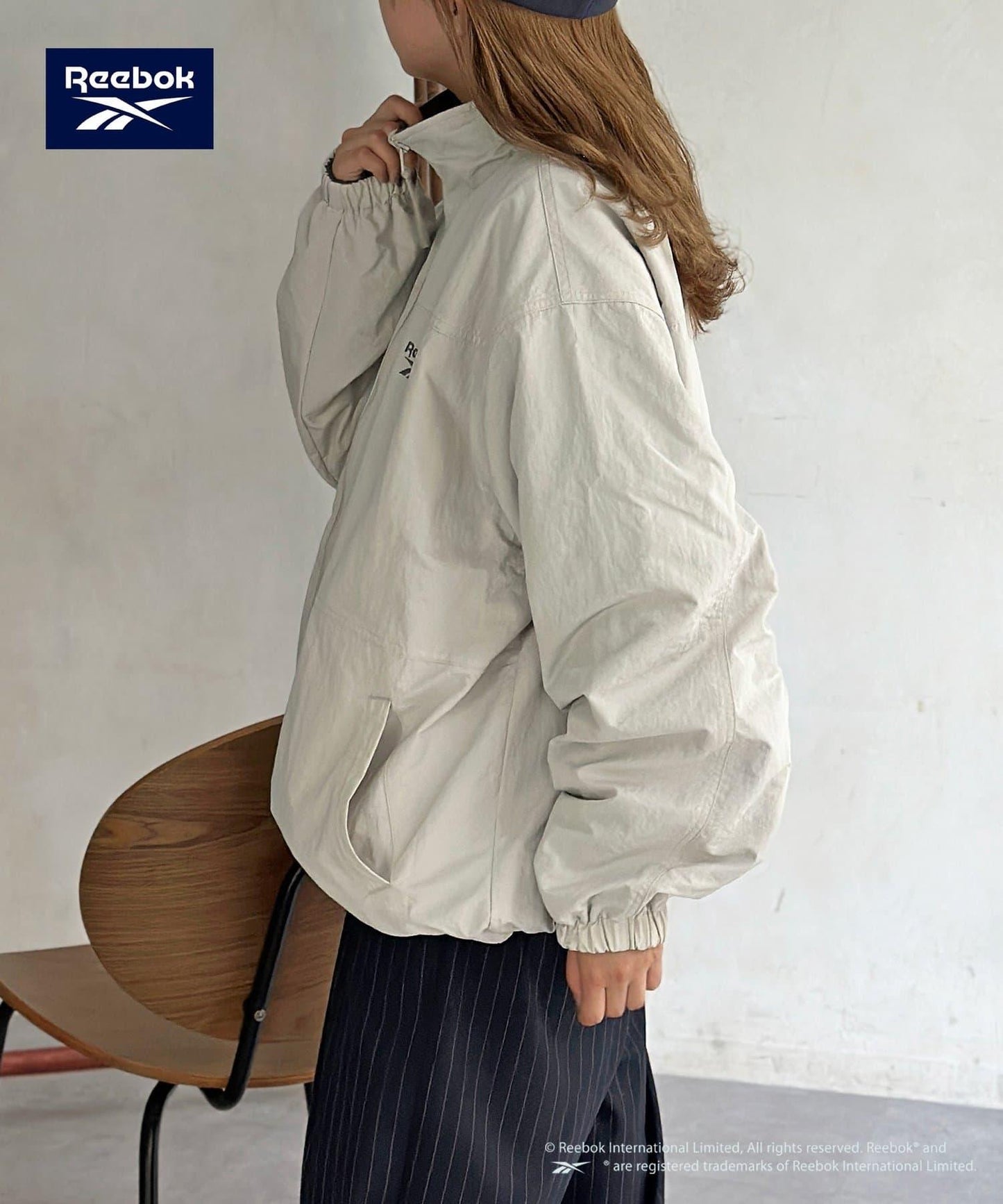 【Reebok】可雙面穿夾克