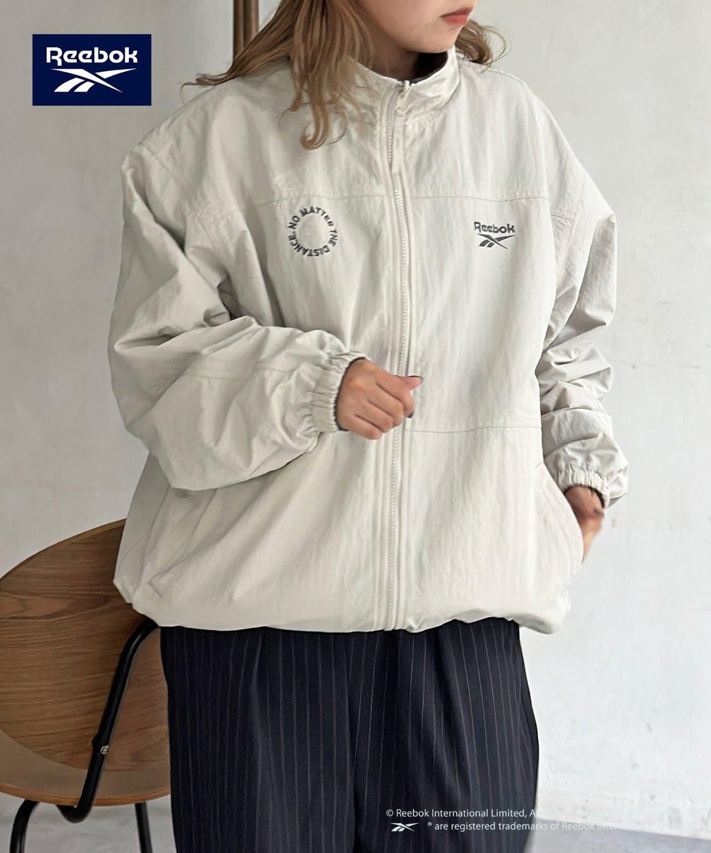 【Reebok】可雙面穿夾克