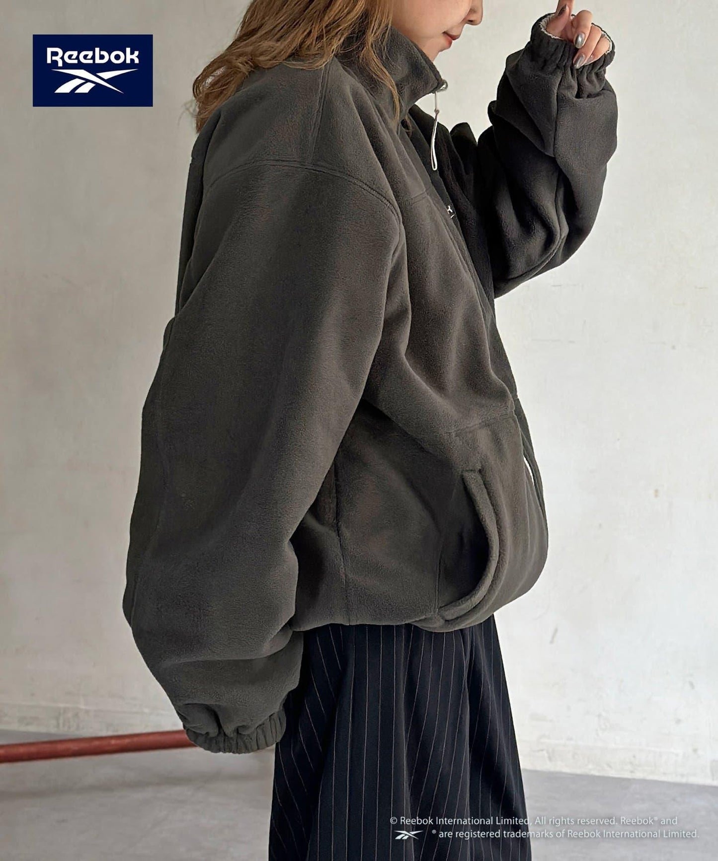 【Reebok】可雙面穿夾克