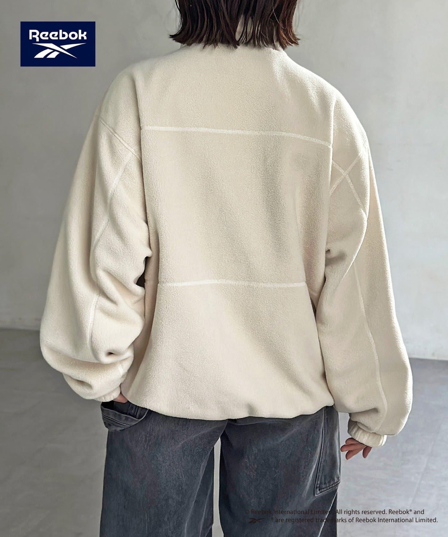 【Reebok】可雙面穿夾克