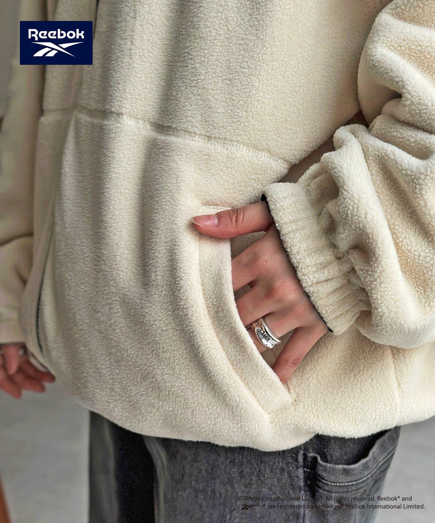 【Reebok】可雙面穿夾克