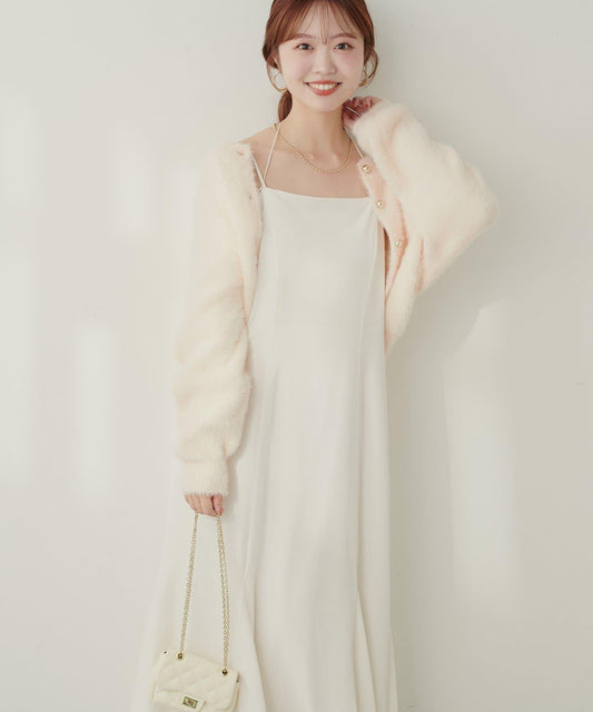 〈mizu〉多功能蝴蝶結美人魚連衣裙